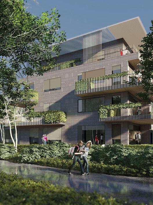 teraszos új építésű lakás